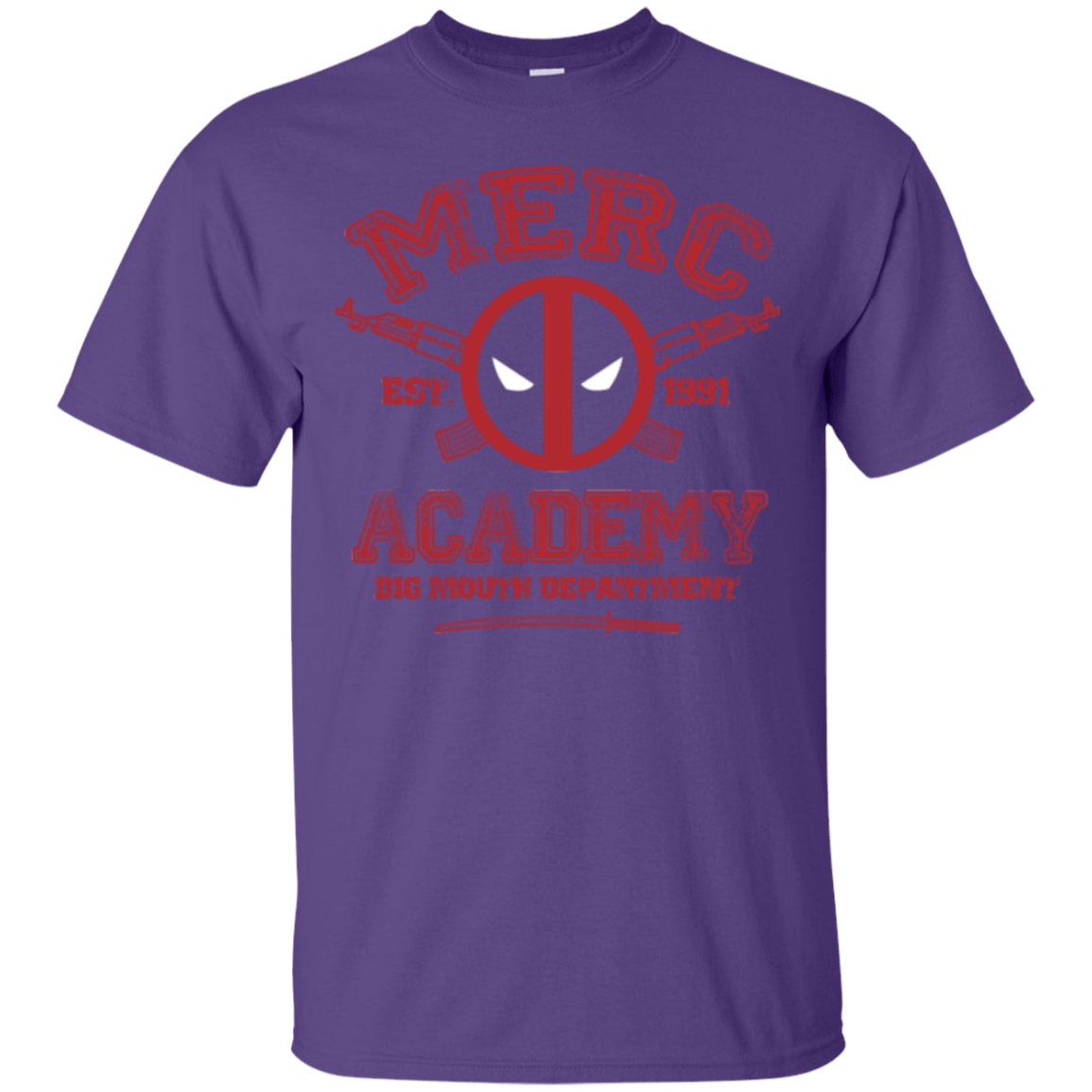 T-Shirts Purple / Small Merc Academy T-Shirt