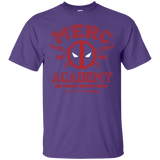 T-Shirts Purple / Small Merc Academy T-Shirt