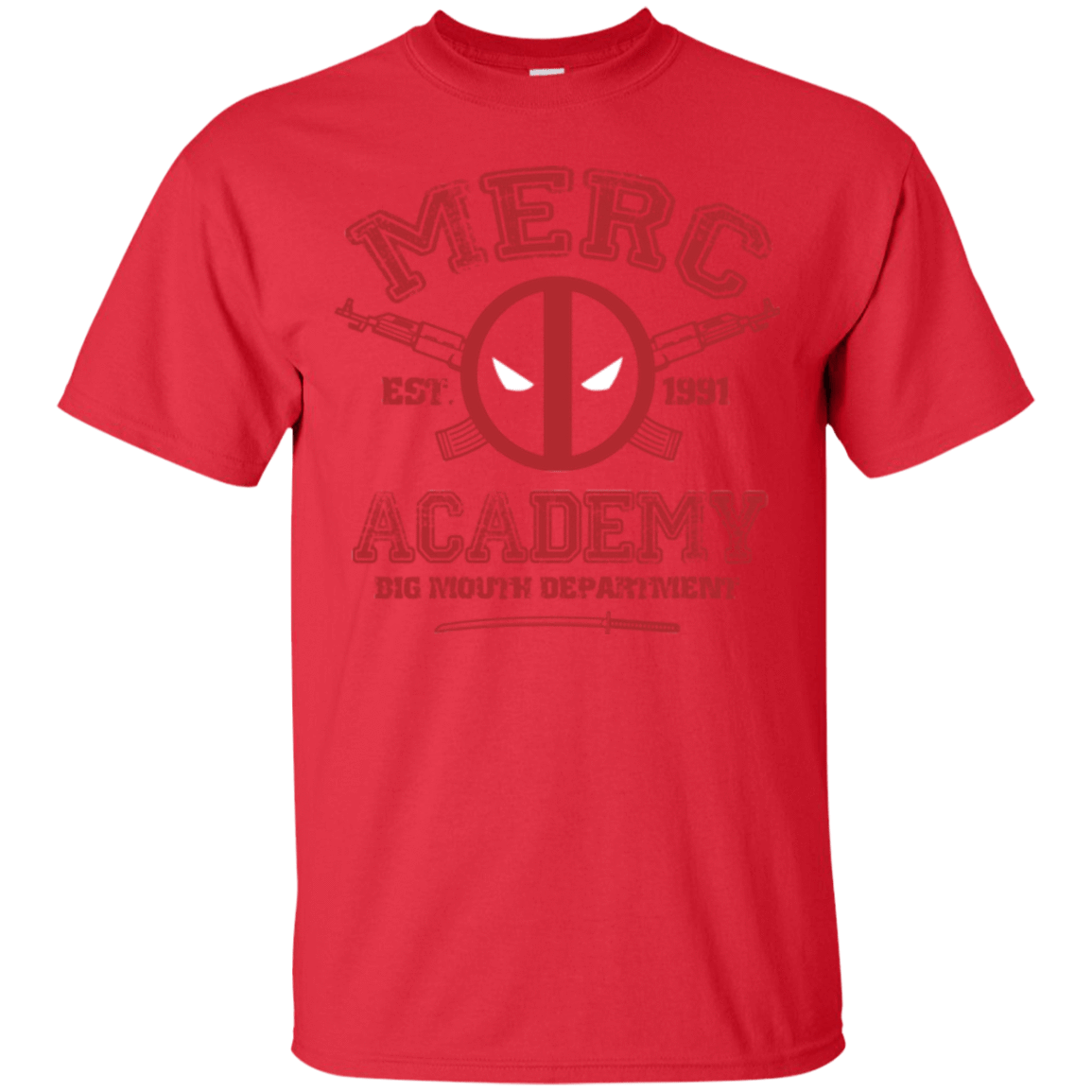 T-Shirts Red / Small Merc Academy T-Shirt