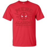 T-Shirts Red / Small Merc Academy T-Shirt