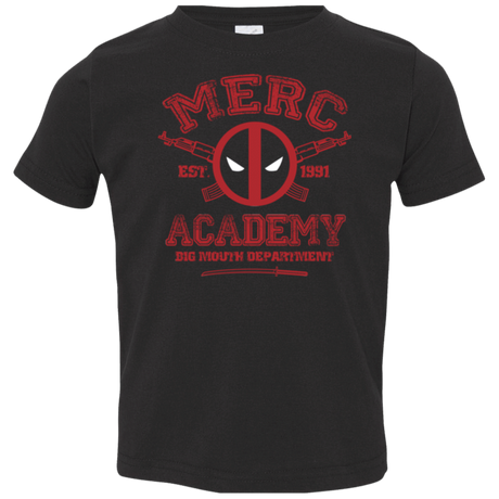 T-Shirts Black / 2T Merc Academy Toddler Premium T-Shirt
