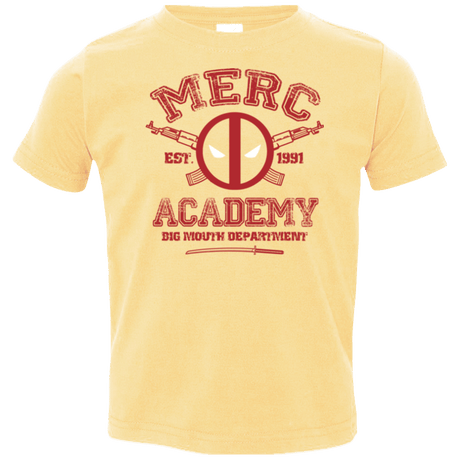 T-Shirts Butter / 2T Merc Academy Toddler Premium T-Shirt