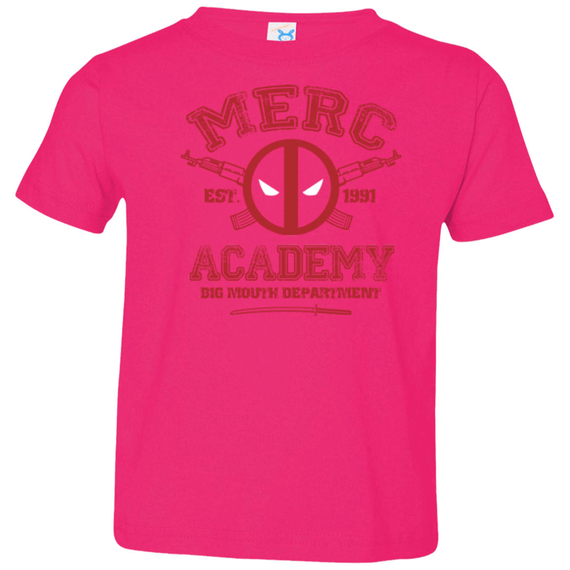 T-Shirts Hot Pink / 2T Merc Academy Toddler Premium T-Shirt