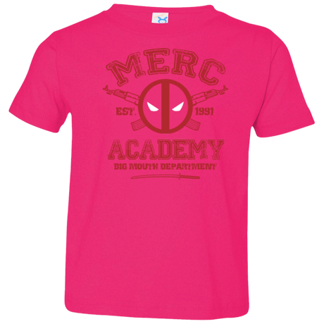 T-Shirts Hot Pink / 2T Merc Academy Toddler Premium T-Shirt