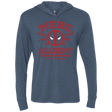 T-Shirts Indigo / X-Small Merc Academy Triblend Long Sleeve Hoodie Tee