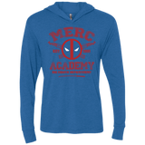 T-Shirts Vintage Royal / X-Small Merc Academy Triblend Long Sleeve Hoodie Tee