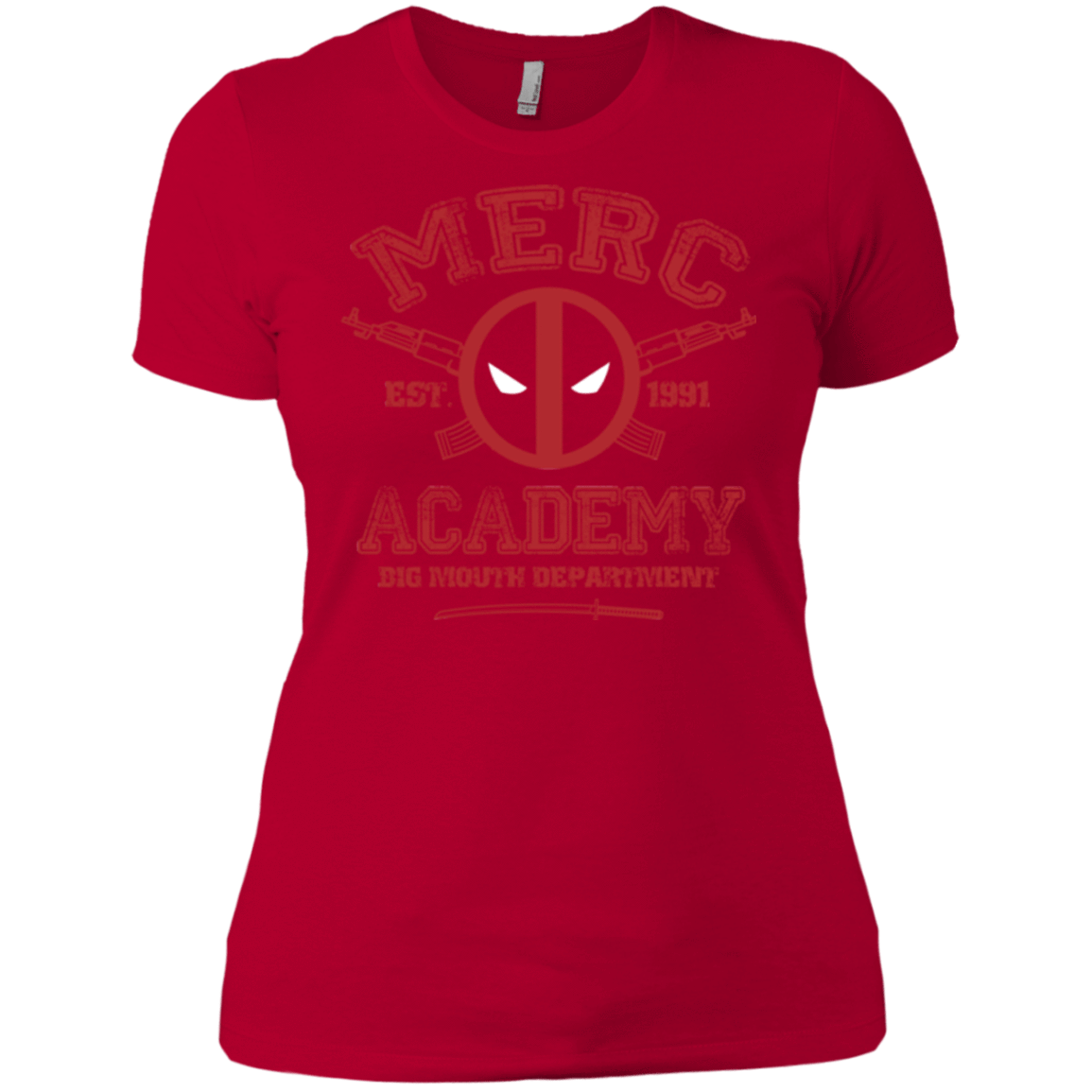 T-Shirts Red / X-Small Merc Academy Women's Premium T-Shirt