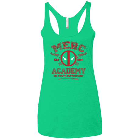 T-Shirts Envy / X-Small Merc Academy Women's Triblend Racerback Tank