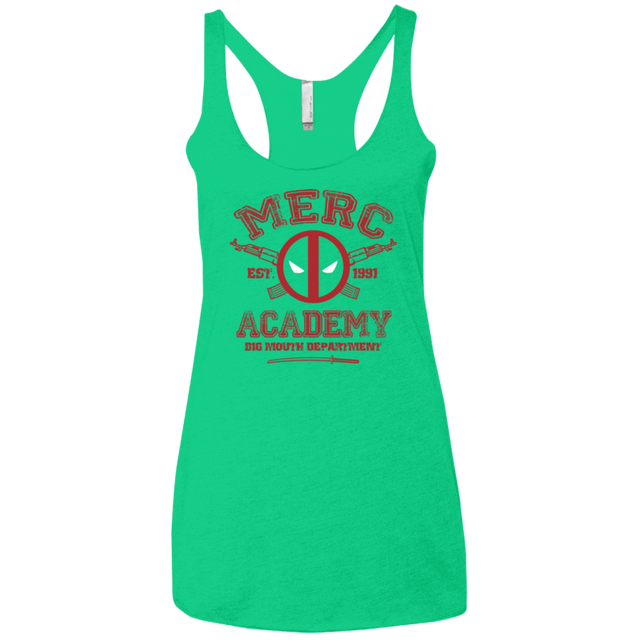 T-Shirts Envy / X-Small Merc Academy Women's Triblend Racerback Tank