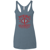 T-Shirts Indigo / X-Small Merc Academy Women's Triblend Racerback Tank
