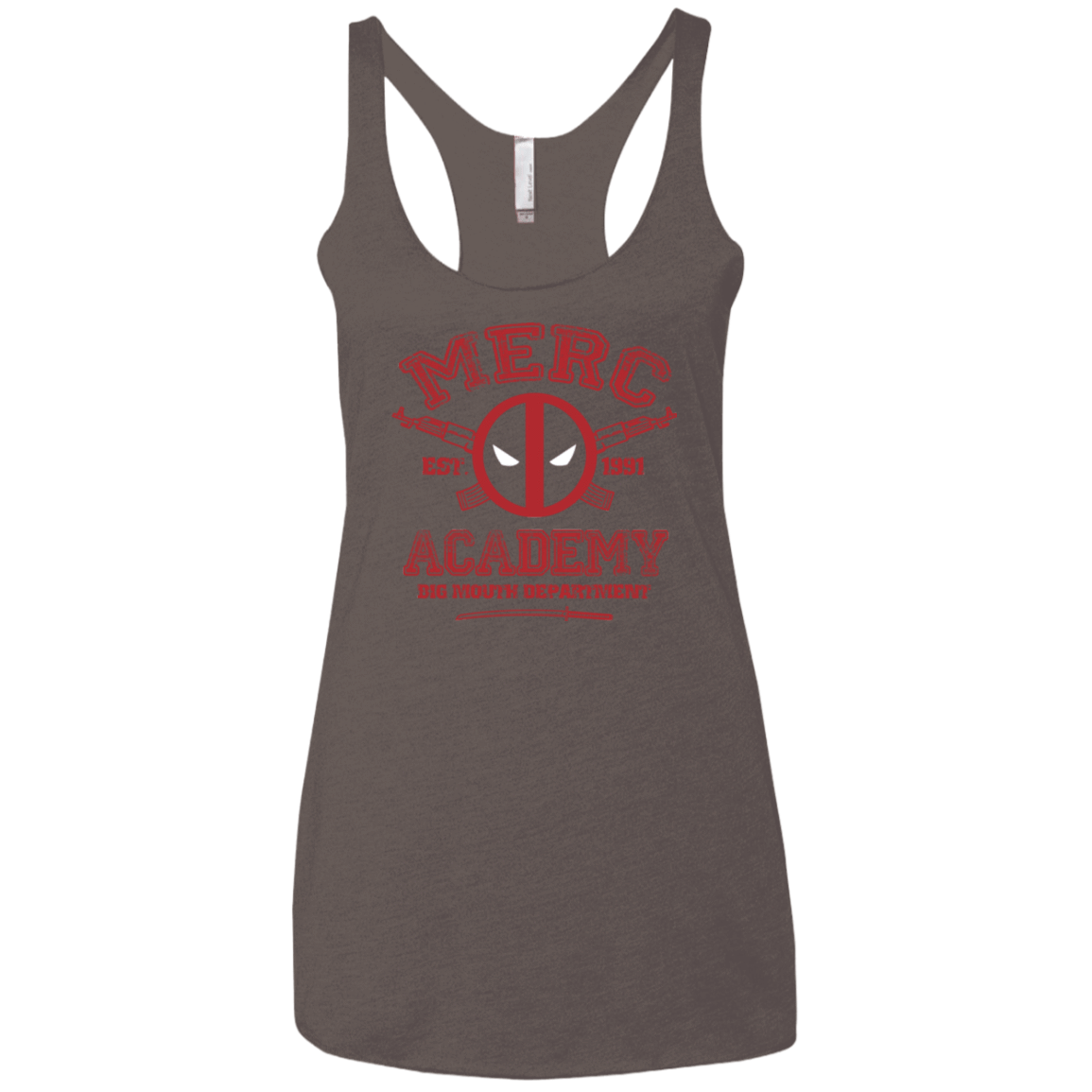 T-Shirts Macchiato / X-Small Merc Academy Women's Triblend Racerback Tank
