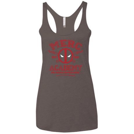 T-Shirts Macchiato / X-Small Merc Academy Women's Triblend Racerback Tank