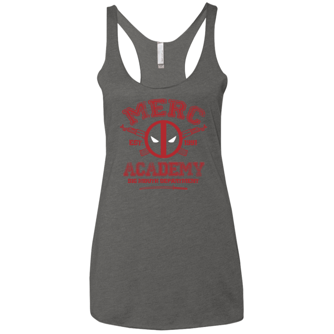T-Shirts Premium Heather / X-Small Merc Academy Women's Triblend Racerback Tank