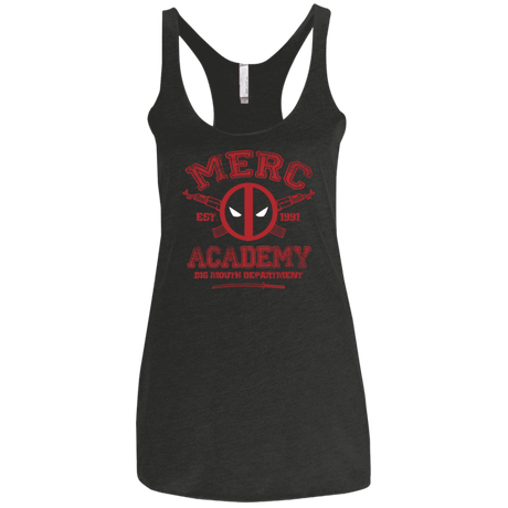 T-Shirts Vintage Black / X-Small Merc Academy Women's Triblend Racerback Tank