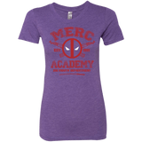 T-Shirts Purple Rush / Small Merc Academy Women's Triblend T-Shirt