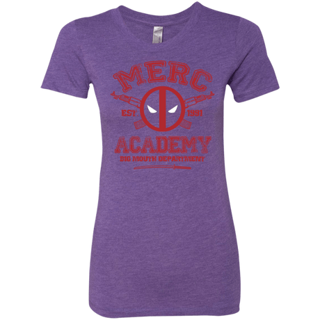 T-Shirts Purple Rush / Small Merc Academy Women's Triblend T-Shirt
