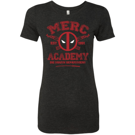 T-Shirts Vintage Black / Small Merc Academy Women's Triblend T-Shirt