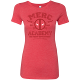 T-Shirts Vintage Red / Small Merc Academy Women's Triblend T-Shirt