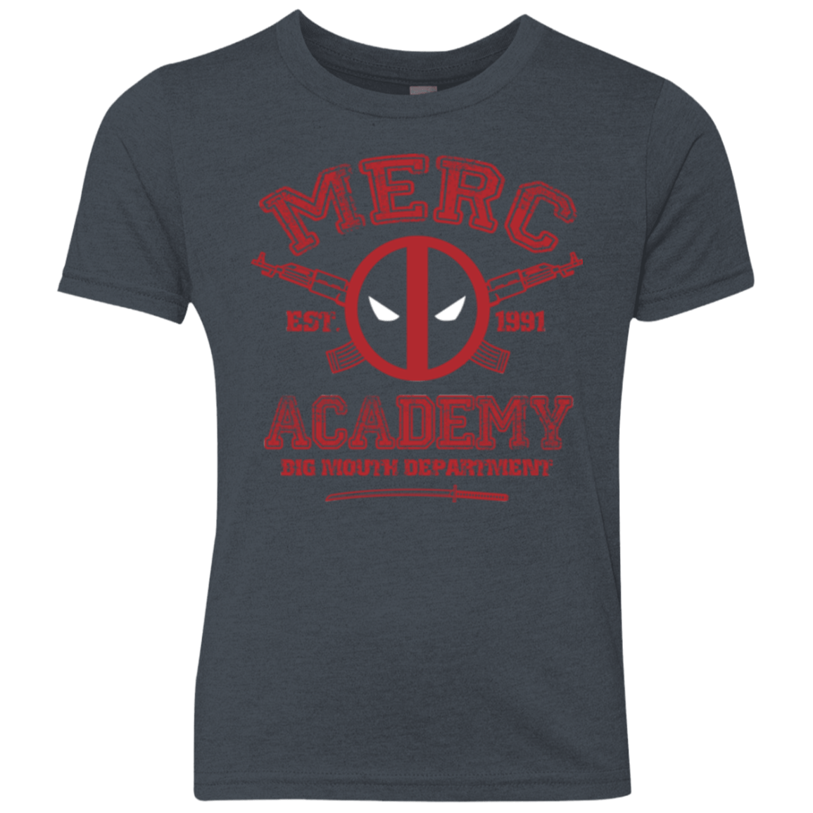 T-Shirts Vintage Navy / YXS Merc Academy Youth Triblend T-Shirt