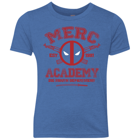 T-Shirts Vintage Royal / YXS Merc Academy Youth Triblend T-Shirt