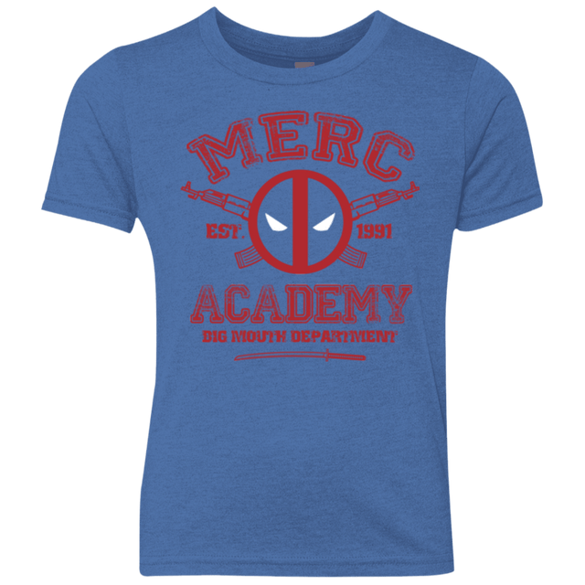 T-Shirts Vintage Royal / YXS Merc Academy Youth Triblend T-Shirt