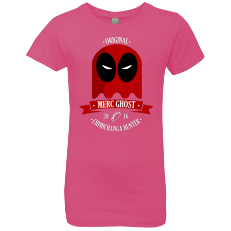 T-Shirts Hot Pink / YXS Merc Ghost Full Girls Premium T-Shirt