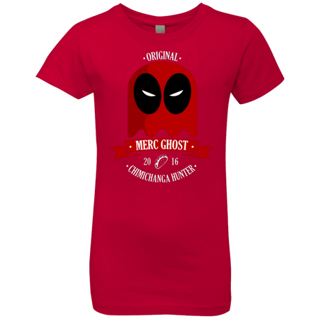 T-Shirts Red / YXS Merc Ghost Full Girls Premium T-Shirt