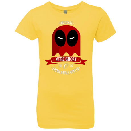 T-Shirts Vibrant Yellow / YXS Merc Ghost Full Girls Premium T-Shirt