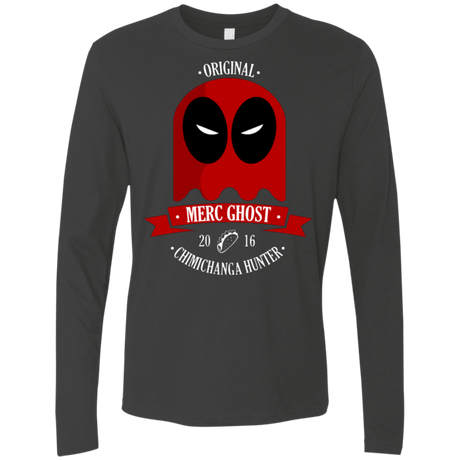T-Shirts Heavy Metal / Small Merc Ghost Full Men's Premium Long Sleeve