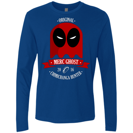 T-Shirts Royal / Small Merc Ghost Full Men's Premium Long Sleeve