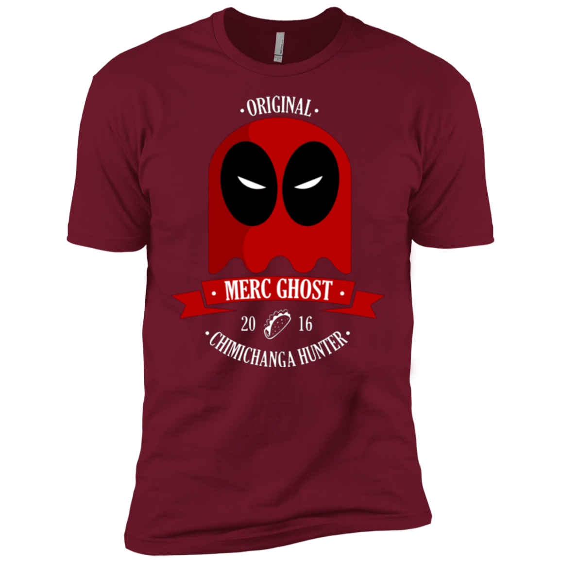 T-Shirts Cardinal / X-Small Merc Ghost Full Men's Premium T-Shirt