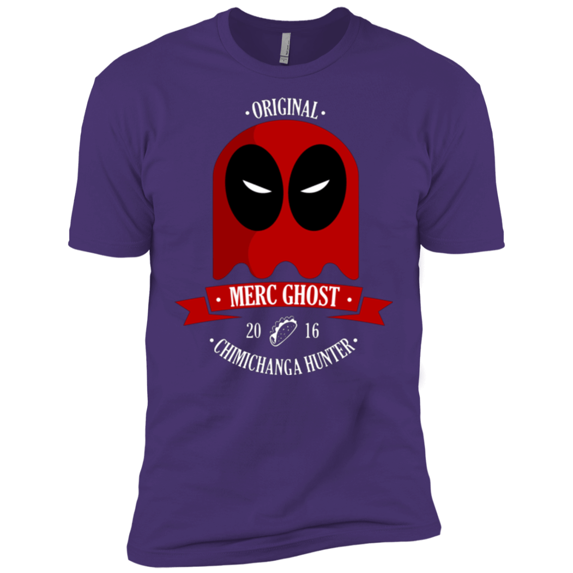 T-Shirts Purple / X-Small Merc Ghost Full Men's Premium T-Shirt