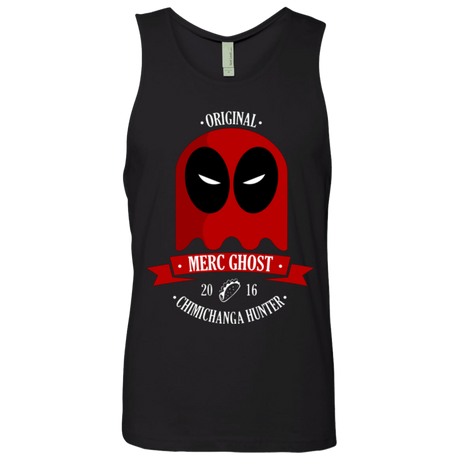 T-Shirts Black / Small Merc Ghost Full Men's Premium Tank Top