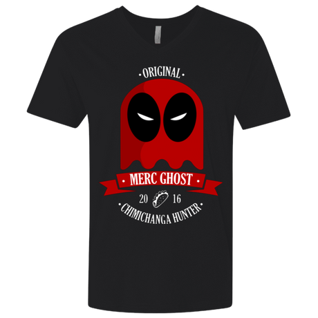 T-Shirts Black / X-Small Merc Ghost Full Men's Premium V-Neck