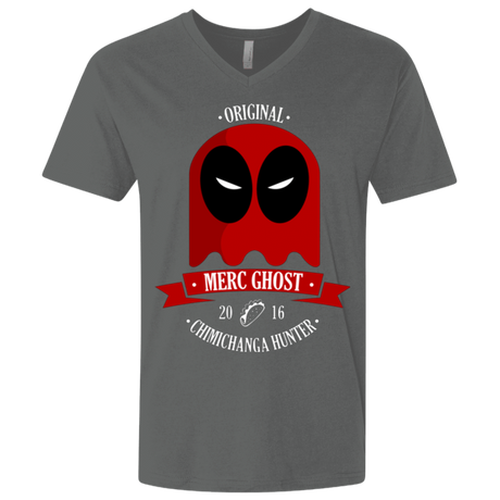 T-Shirts Heavy Metal / X-Small Merc Ghost Full Men's Premium V-Neck