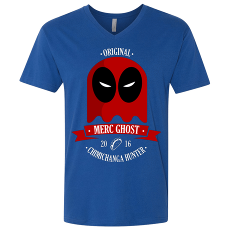 T-Shirts Royal / X-Small Merc Ghost Full Men's Premium V-Neck