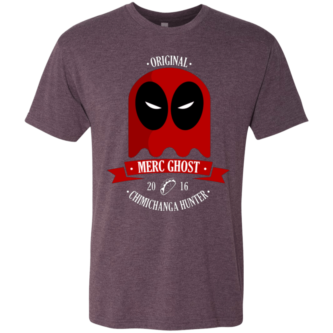T-Shirts Vintage Purple / Small Merc Ghost Full Men's Triblend T-Shirt