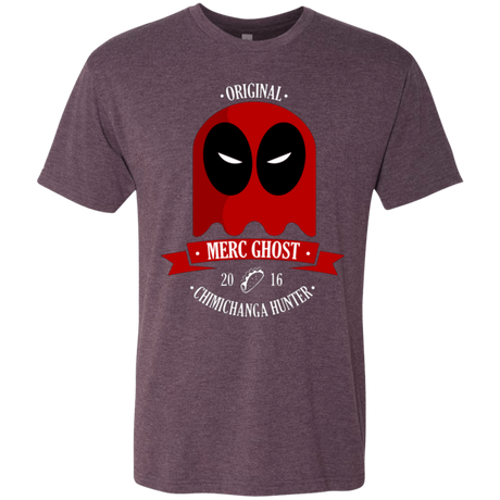 T-Shirts Vintage Purple / Small Merc Ghost Full Men's Triblend T-Shirt