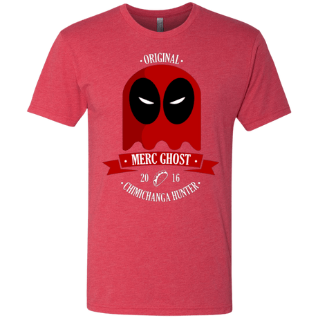 T-Shirts Vintage Red / Small Merc Ghost Full Men's Triblend T-Shirt