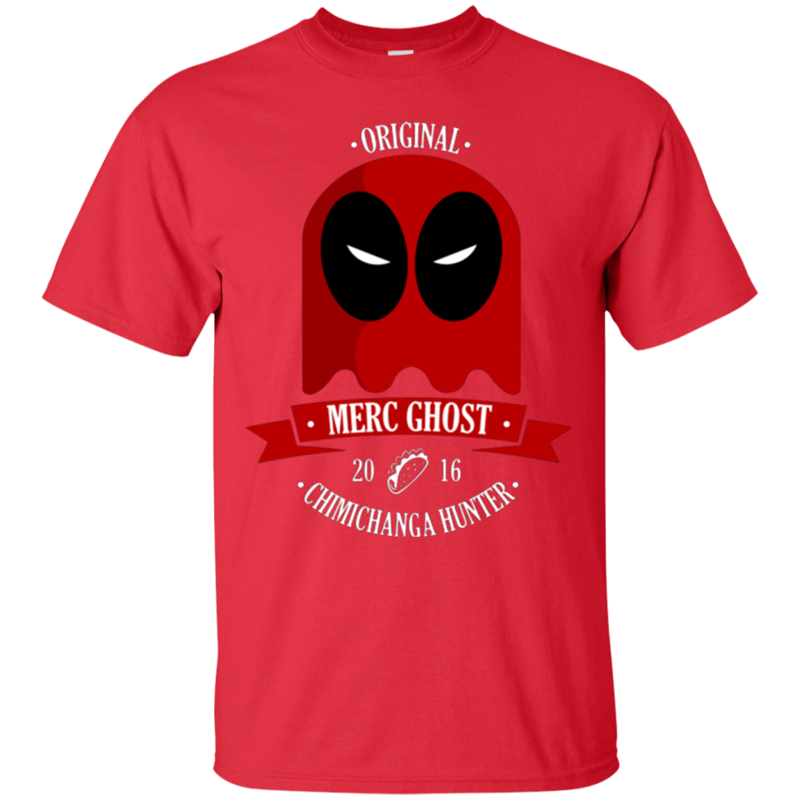 T-Shirts Red / Small Merc Ghost Full T-Shirt