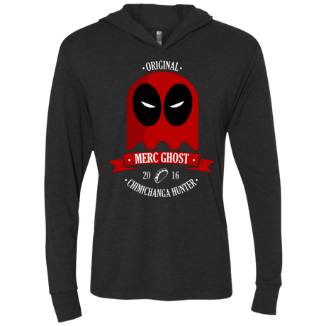 T-Shirts Vintage Black / X-Small Merc Ghost Full Triblend Long Sleeve Hoodie Tee