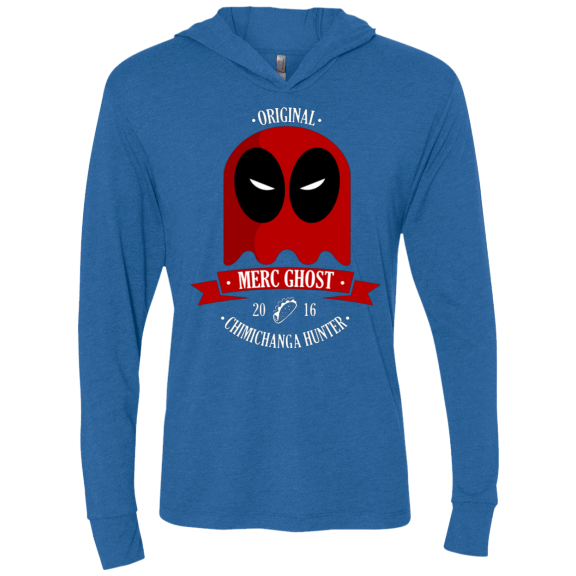 T-Shirts Vintage Royal / X-Small Merc Ghost Full Triblend Long Sleeve Hoodie Tee