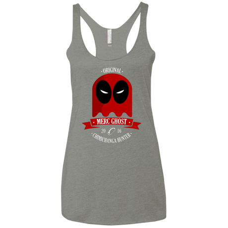 T-Shirts Venetian Grey / X-Small Merc Ghost Full Women's Triblend Racerback Tank