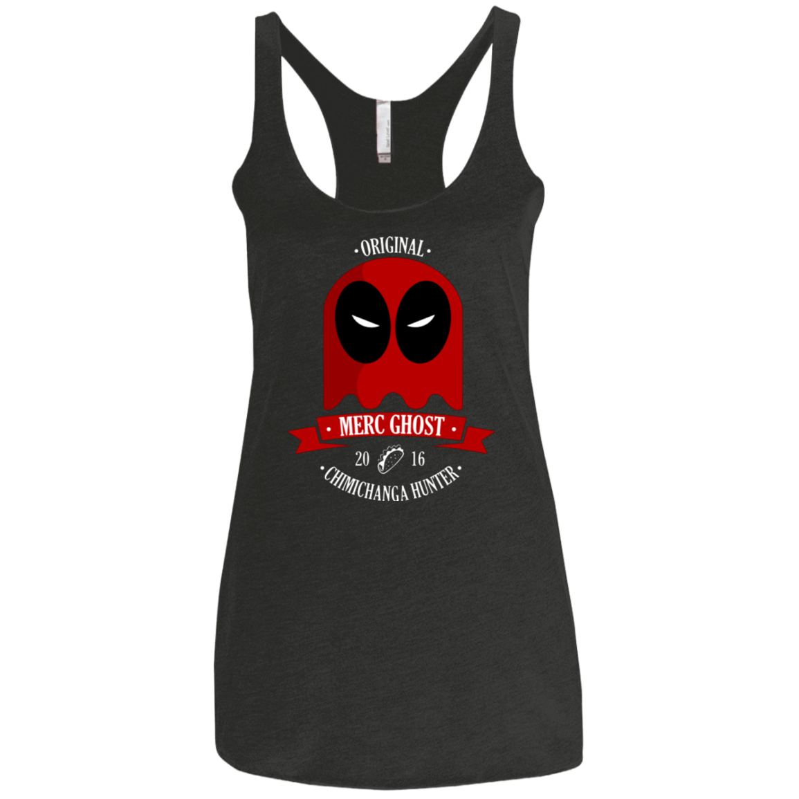 T-Shirts Vintage Black / X-Small Merc Ghost Full Women's Triblend Racerback Tank