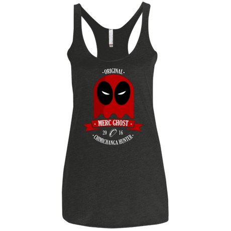 T-Shirts Vintage Black / X-Small Merc Ghost Full Women's Triblend Racerback Tank