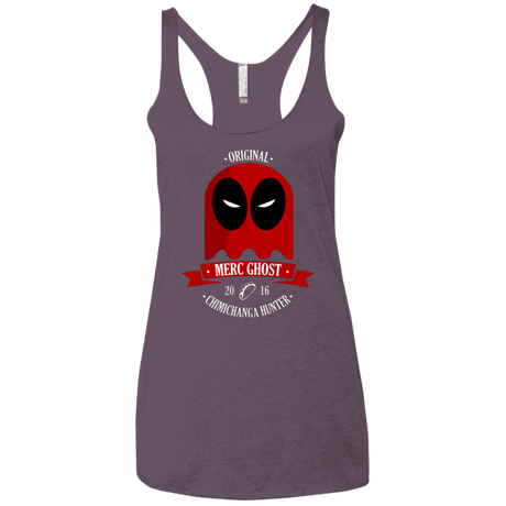 T-Shirts Vintage Purple / X-Small Merc Ghost Full Women's Triblend Racerback Tank