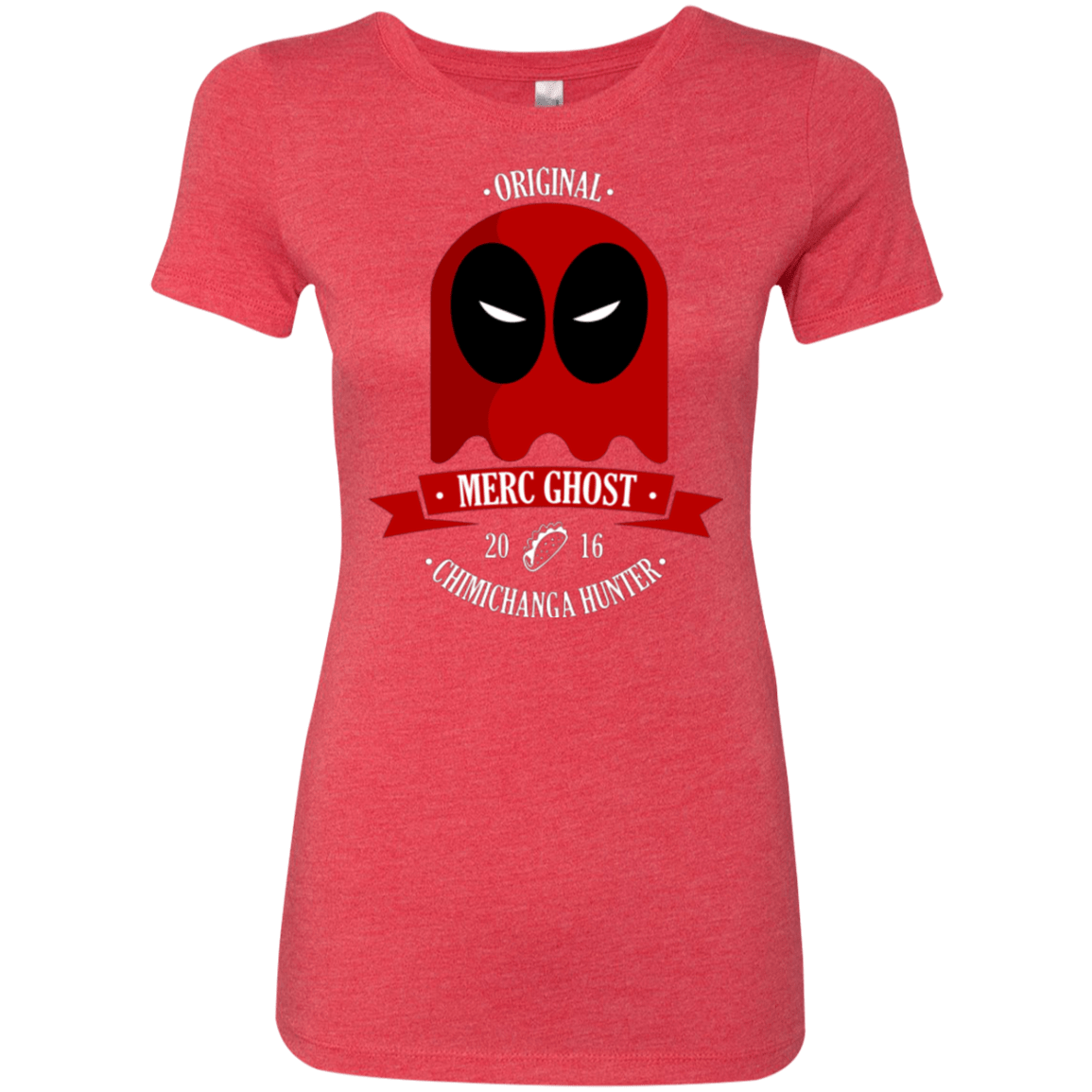 T-Shirts Vintage Red / Small Merc Ghost Full Women's Triblend T-Shirt