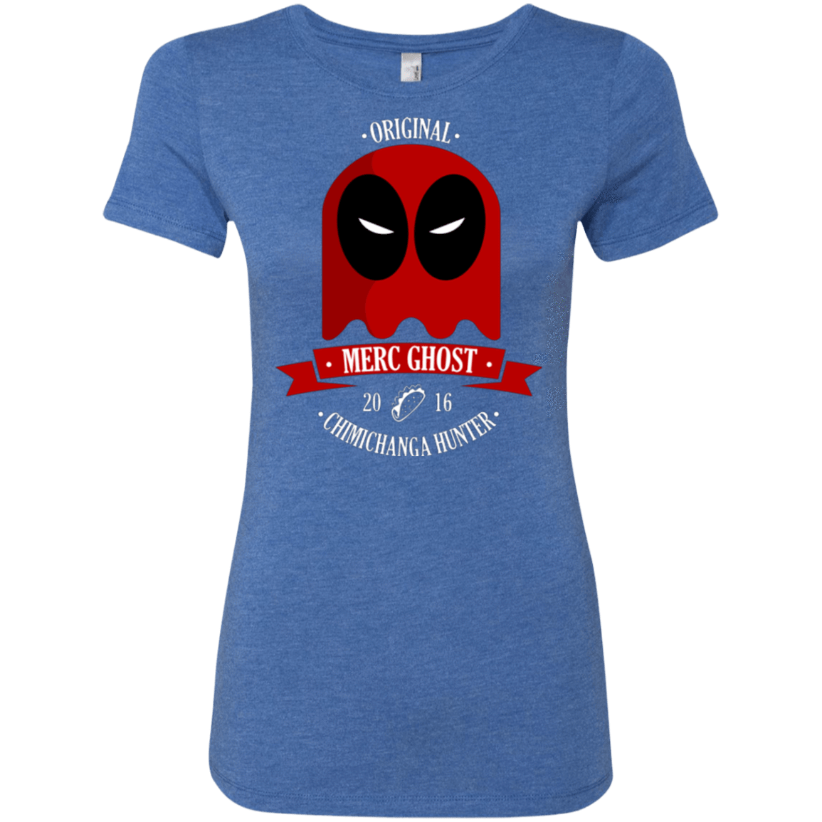 T-Shirts Vintage Royal / Small Merc Ghost Full Women's Triblend T-Shirt