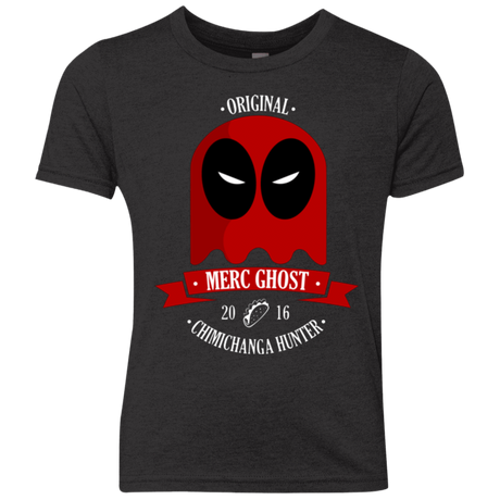 T-Shirts Vintage Black / YXS Merc Ghost Full Youth Triblend T-Shirt