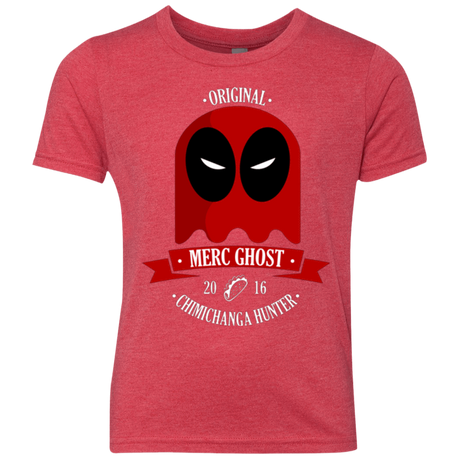 T-Shirts Vintage Red / YXS Merc Ghost Full Youth Triblend T-Shirt